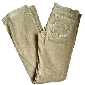 AG Angel Adriano Goldschmied Women's Boot Cut Corduroys -Tan